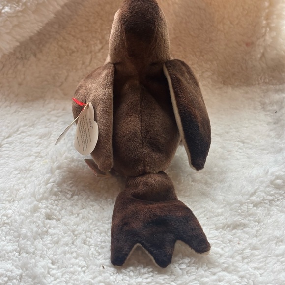 Ty Beanie Babies “Early” Brown and Red Plush Bird. Retired - Picture 3 of 6